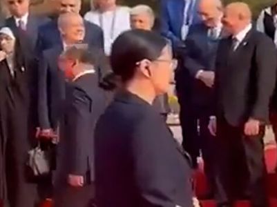 Iran, Azerbaijan presidents exchange words in China on Yerevan-Baku agreement