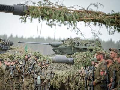 Germany conducts large-scale military exercises in Lithuania
