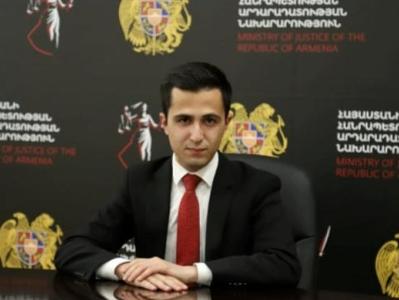 Արտյոմ Սուջյանը նշանակվել է վարչապետի աշխատակազմի Միջազգային իրավական հարցերով ներկայացուցչի գրասենյակի ղեկավար