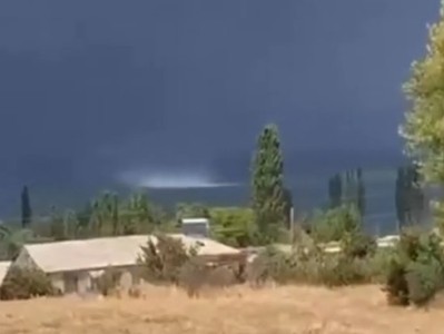 Այսօր Սևանա լճի վրա դիտվել է հզոր պտտահողմ