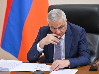 Armenia deputy PM attends Eurasian Economic Commission Council meeting, via videoconference