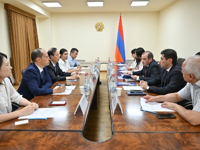 ԲՏԱ նախարարի տեղակալ Ռուբեն Սիմոնյանն ընդունել է Չինաստանի Քսիդիանի համալսարանի պատվիրակությանը