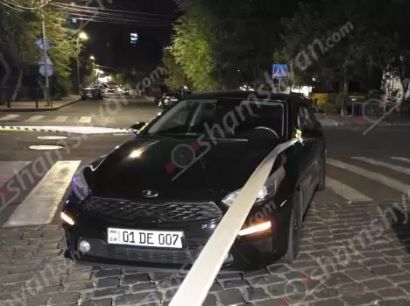 Երեւանում վրաերթի են ենթարկվել հետիոտնի համար նախատեսված վայրով անցնող 2 քաղաքացի