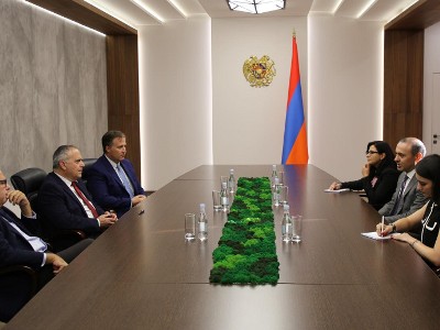 Արմեն Գրիգորյանն ընդունել է Ամերիկայի հայկական համագումարի պատվիրակությանը