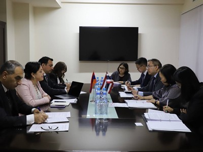 Կայացել են Հայաստանի եւ Թաիլանդի ԱԳՆ-ների միջեւ առաջին քաղաքական խորհրդակցությունները