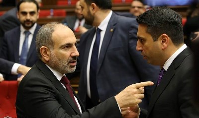 Newspaper:  Armenia PM decides to ‘sacrifice’ parliament speaker to satisfy the Russians