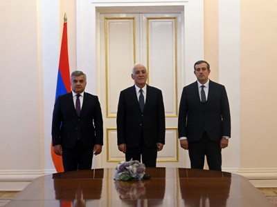 ՀՀ նախագահի նստավայրում տեղի է ունեցել դատավորի երդման արարողություն