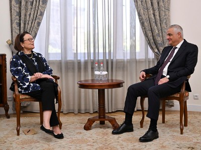 Մհեր Գրիգորյանը Ֆինլանդիայի դեսպանի հետ քննարկել է հաղորդակցությունների ապաշրջափակման հեռանկարը