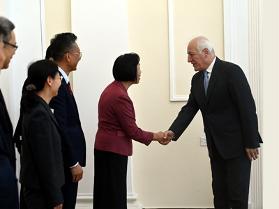 Armenia president: Relations with China are one of important directions of our foreign policy