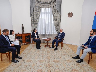 Մհեր Գրիգորյանը և Էլիզաբետտա Ֆալչեթին քննարկել են տարածաշրջանային զարգացումները