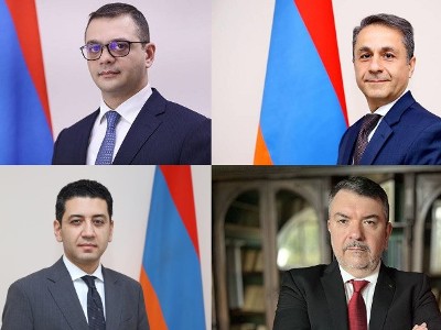 Նախագահի հրամանագրով դիվանագիտական աստիճաններ են շնորհվել