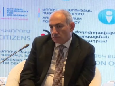 Նիկոլ Փաշինյանը Ժողովրդավարության հայկական ֆորումի շրջանակում մասնակցում է պանելային քննարկման (ուղիղ)