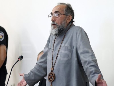 Միքայել Սրբազանի գործով դատական նիստը. նա հանդես է գալիս եզրափակիչ հայտարարությամբ (ուղիղ)