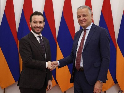 Հայկ Կոնջորյանը և Վասիլիս Մարագոսը քննարկել են ՀՀ-ԵՄ համագործակցության հեռանկարները