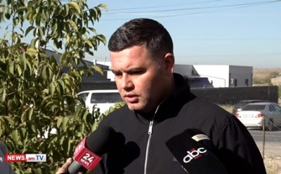 Armenia interior ministry spox: Masked person with gloves approached Parakar community head and 2 others, opened fire