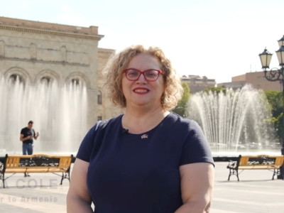 New UK ambassador to Armenia addresses public in Armenian (VIDEO)