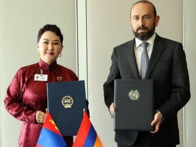 Հայաստանի և Մոնղոլիայի ԱԳ նախարարները համաձայնագիր են ստորագրել