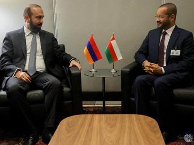 Միրզոյանն ու Օմանի ԱԳ նախարարը քննարկել են Հարավային Կովկասում և Մերձավոր Արևելքում վերջին զարգացումները
