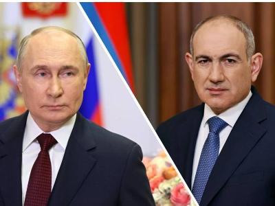 Пашинян заявил Путину, что во взаимном товарообороте наметился некоторый спад