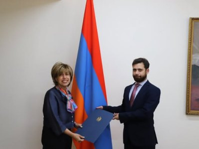 Armenia deputy FM, new Egyptian ambassador discuss opportunities to expand cooperation
