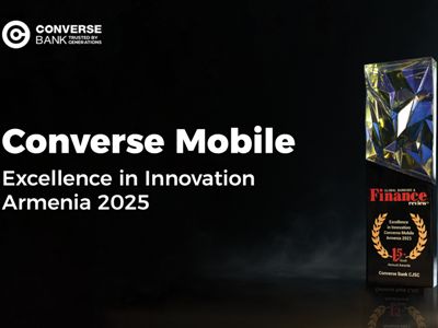 Կոնվերս Բանկը «Excellence in Innovation, Armenia» մրցանակակիրն է