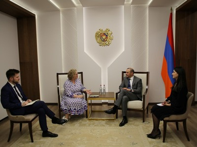 ԱԽ քարտուղարը Հայաստանում ՄԹ դեսպանի հետ քննարկել է երկկողմ օրակարգային հարցեր