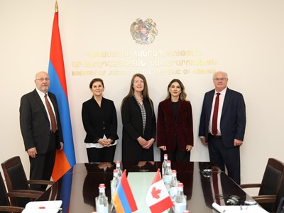 Սրբուհի Գալյանը և Նյու Բրանսվիկ նահանգի Գերագույն դատարանի նախագահը քննարկել են համագործակցության հնարավորությունները