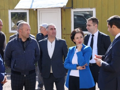 Ժաննա Անդրեասյանը հետևել է Գավառի պետական գյուղատնտեսական քոլեջի նոր մասնաշենքի կառուցման աշխատանքներին