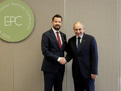 Montenegro president to Pashinyan: Armenia-Azerbaijan peace agreement will open wide development opportunities