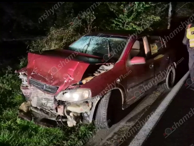 Վանաձոր-Ալավերդի ճանապարհին բախվել են «Opel Astra»-ն և «Mercedes»-ը․ կա 4 վիրավոր