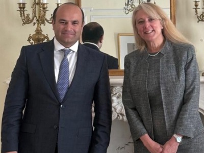 Նարեկ Մկրտչյանը հանդիպել է ԱՄՆ Աղոթքի ազգային օրվա հանձնախմբի նախագահի հետ