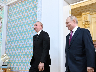 Кремль: Путин и Алиев обсуждали «острые проблемы» в позитивном ключе
