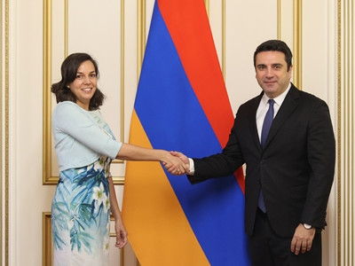 ՀՀ ԱԺ նախագահը և Ուրուգվայի դեսպանը քննարկել են երկկողմ հարաբերություններին վերաբերող հարցեր