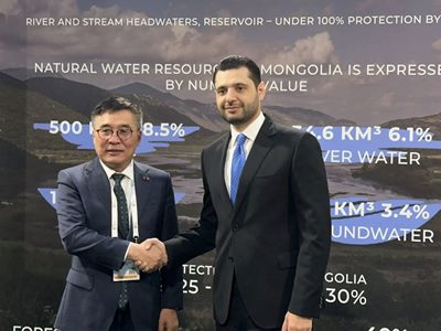 ՇՄ նախարարը Մոնղոլիայի իր պաշտոնակցի հետ քննարկել է առաջիկա գլոբալ բնապահպանական համաժողովների նախապատրաստման հարցերը