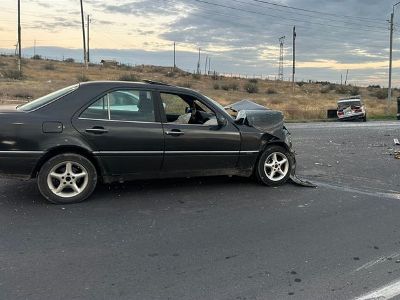 Աշտարակում բախվել են «Mercedes-Benz» և «VAZ» մակնիշների մեքենաները. կա տուժած