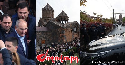 «Ժողովուրդ». Փաշինյանը կփորձի իր շուրջ հավաքել հոգեւորականների, որոնց հետ կքայլի դեպի Մայր Աթոռ