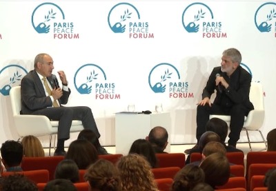 Armenia’s Pashinyan attends discussion on sidelines of Paris Peace Forum (VIDEO)