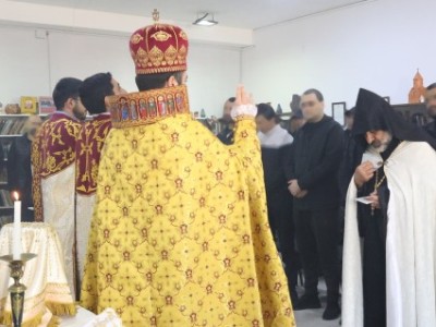 Սուրբ պատարագ՝ «Արմավիր» քրեակատարողական հիմնարկում