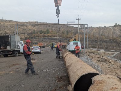 Ժամանակ է պետք 800 մմ-ոց ջրատարը կրկին ջրով լցնելու համար, այն սպառողներին կհասնի աստիճանաբար. «Վեոլիա ջուր»