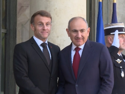 Armenia PM: Meeting with French President Emmanuel Macron