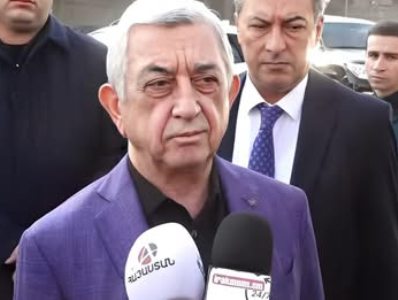 Ես որտեղի՞ց եմ փախել, որ այստեղից փախչեմ. սա իմ երկիրն է, իրենց երկիրը չէ. Սերժ Սարգսյան