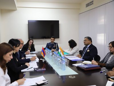Քաղաքական խորհրդակցություններ` ՀՀ-ի և Հնդկաստանի ԱԳՆ-ների միջև. ստորագրվել է համաձայնագիր