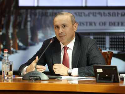 ԱԽ քարտուղարը Զինված ուժերի ղեկավար կազմի հետ հավաքի ընթացքում հանդես է եկել բանախոսությամբ