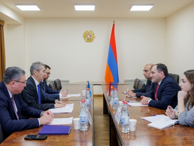 ԲՏԱ փոխնախարարը Ղազախստանի դեսպանի հետ քննարկել է համատեղ ծրագրեր իրականացնելու հարցը