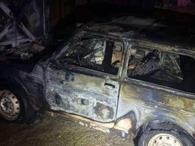 Մարալիկում գիշերը մեքենա է այրվել