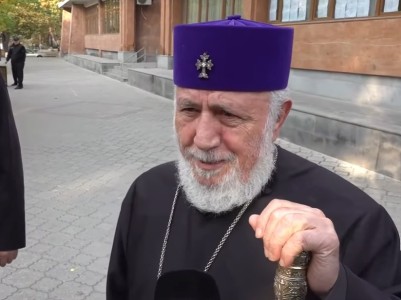 Католикос: Мы сделали выбор с молитвой, желая, чтобы он получил справедливый ход