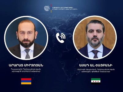Արարատ Միրզոյանը հեռախոսազրույց է ունեցել Սիրիայի ԱԳ նախարարի հետ