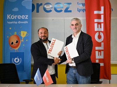 Telcell-ն ու Koreez-ն ընդլայնում են համագործակցությունը