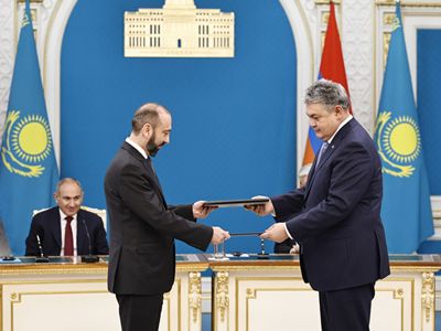 Հայաստանի ու Ղազախստանի ԱԳՆ–ները փաստաթղթեր են ստորագրել