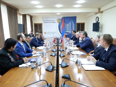 Գևորգ Պապոյանն ու Կոպիրկինը քննարկել են ՌԴ-ի հետ տնտեսական հարաբերությունների ընդլայնման հարցեր